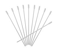 QUARKZMAN 20uds Inoxidable Acero Cóctel Palillos 4,25" Metal Cóctel Palillos Fruta Reutilizables Palillos Largos Martini Palillos Cóctel Brochetas para Fiesta Bebida Aperitivo Plata Cuadrado