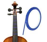 QUARKZMAN 216 Ft Cintas Para Diapasón De Violín 3mm Azul Adhesivo PET | Guía De Dedos Para Violonchelo, Calcomanías Cinta Para Diapasón Para Varios De Orquesta De Notas En El Diapasón