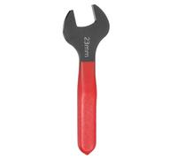 QUARKZMAN 23mm Llave Universal de Boca Fija Simple, 15 Grados Ángulo Llave Métrica Plana U Cabeza Mango Rojo Acero Carbono para Reparación Automotriz Muebles Ensamblaje Construcción Hogar