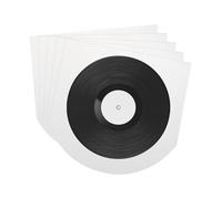 QUARKZMAN 25 Fundas Exteriores de Vinilo, Fundas Transparentes para Discos de Vinilo de 7" x 6.8", Cubiertas Protectoras de Discos de Vinilo de 7" para Colecciones de Almacenamiento de LP