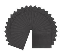 QUARKZMAN 25 Hojas De Lija De Carburo De Silicio 1500 Granos 9 X 11 Pulgadas Respaldo De Papel Kraft Peso C Para Acabado En Madera