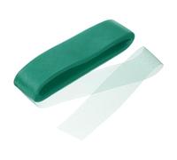 QUARKZMAN 25 Yardas De Trenza Rígida De Crin De Caballo De 2.4 Pulgadas De Ancho Para Costura De Ballenas De Poliéster Vestido De Novia Vestido Accesorios De Vestido Formal, Verde Oscuro