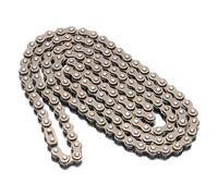 QUARKZMAN #25H/DIN/ISO 04CH Cadena De Rodillos 3 Pies Paso 1/4" Cadenas De Rodillos De Acero Al Carbono Para Karts, Bicicletas, 144 Eslabones