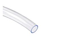 QUARKZMAN 25mm x 30mm 3 Pies Transparente Vinilo Tubo x 1uds Plástico Flexible Manguera Tubo para Industrial Agricultural Ingeniería, [PVC]