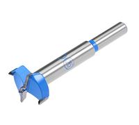 QUARKZMAN 26mm Forstner Taladro Brocas x 1uds Tungsteno Carburo Madera Agujero Sierra Barrena Abridor para Muebles Plástico Puerta Bisagra, [Azul, Gris]