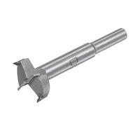 QUARKZMAN 27mm Forstner Taladro Brocas x 1uds Tungsteno Carburo Madera Agujero Sierra Barrena Abridor para Muebles Plástico Puerta Bisagra, [Gris]