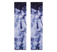 QUARKZMAN 2Pcs Capelli A Tinta Unita Elastica Capelli A Tinta Unita Scuro
