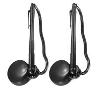 QUARKZMAN 2pcs Lápiz Táctil Resistivo Lápiz De Resistencia con Resorte para Navegación GPS POS En El Coche, Negro