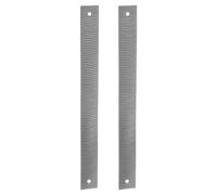 QUARKZMAN 2Pcs Lima de Cuerpo Flexible de 14 Pulgadas de Acero al Carbono de Dientes Gruesos para Limar Superficies Planas de Metal Herramienta Pulidora