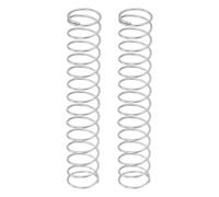 QUARKZMAN 2pcs Muelle de Compresión, Resortes de Compresión de Acero Inoxidable 304 Extensión Resorte Comprimido Helicoidal Resortes de Presión de Bolígrafo, 1 * 15 * 90mm (Diá*OD*L)