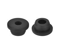 QUARKZMAN 2Pcs Pasacables Arandelas de Goma, Ojales de Cable de Goma de 20mm Agujero de Taladro, Tapones de Agujero para Cortafuegos, Proteger Cables Enchufes