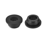 QUARKZMAN 2Pcs Pasacables Arandelas de Goma, Ojales de Cable de Goma de 25mm Agujero de Taladro, Tapones de Agujero para Cortafuegos, Proteger Cables Enchufes