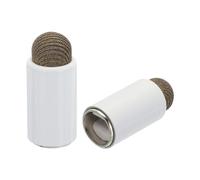 QUARKZMAN 2pcs Puntas de Bolígrafo Estilete Magnético de Fibra Conductiva Fina para Pantallas Táctiles Capacitivas, Puntas de Repuesto Universales Blancas