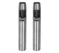 QUARKZMAN 2Pcs Punzón Hueco para Cuero de 13mm Herramienta de Perforación Redonda para Cinturón de Acero al Carbono Punzón Individual para Cortar Cuero Artesanal de Papel