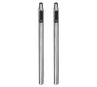 QUARKZMAN 2Pcs Punzón Hueco para Cuero de 3mm Herramienta de Perforación Redonda para Cinturón de Acero al Carbono Punzón Individual para Cortar Cuero Artesanal de Papel