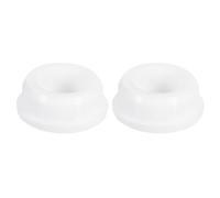 QUARKZMAN 2pcs Tapón de Silicona, Tapones Pata Botones de Silicona Tapa de Botón de Goma Sellador de Silicona Reutilizable para Orificio de 32.5-33.4mm/1.28-1.31",Blanco