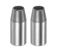 QUARKZMAN 2Pcs Troqueles Perforadores Redondos de Cuero de 4.5mm
