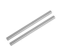 QUARKZMAN 2PCS Varilla de Guía de Movimiento Lineal 8mm x 150mm (0.315 x 5.9 pulgadas) para Impresora 3D y Máquina CNC, Tolerancia Métrica H8, Rigidez 53-62 HRC, Ra0.35m