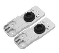 QUARKZMAN 2set Inferior Radiador Soporte con Goma Cojín Buje para Chevry