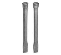 QUARKZMAN 2uds Mampostería Cincel para Roca 14" Plana Cabeza Alta Carbono Acero Roca Hormigón Mortero Piedra Cincel Ladrillo Cincel para Piedra Ladrillo Romper Tallar Demoler