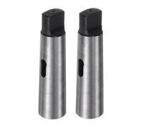 QUARKZMAN 2uds Morse Cónico Adaptador MT4-MT1 Precisión 0,02mm Alto-Carbono Acero Taladro Manguito Reductor Morse Cono Centro Manguito Reductor Taladro Portabrocas