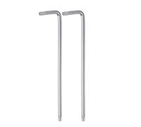 QUARKZMAN 2uds T20 Manipulación Prueba Torx Estrella Llave Taladro Llave L Forma 4.57" Largo Brazo Alto Carbono Acero Manual Herramienta para Automotrices/Diarias Reparaciones