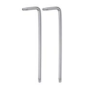 QUARKZMAN 2uds T25 Manipulación Prueba Torx Estrella Llave 4.33" Largo | Taladro Llave L Forma, Brazo Alto, Manual Herramienta, Carbono Acero, para Automotrices/Diarias Reparaciones
