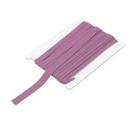 QUARKZMAN 3/8 Pulgada Cinta Al Bies Doble Pliegue Algodón Cinta Al Bies Continua A Granel Para Coser, Costura, Acuchetado, Dobladillo, Encuadernación, Manualidades (Rojo Caucho 6 Yardas)