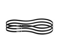 QUARKZMAN 3 Piezas 470J6 PJ Correa En V 6 Nervios 47" Longitud x 0.55" Ancho x 0.14" Altura Correa Poly V De Goma EPDM Correa Micro Wedge Multi Nervios