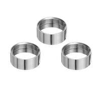 QUARKZMAN 3 Piezas Adaptador Para Grifo Hembra 0.85in A Hembra 0.93in Adaptador De Aireador De Grifo De Cocina Acero Inoxidable Para Conectar Manguera De Jardín Desviador