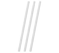 QUARKZMAN 3 Piezas Barras Redondas Acero Inoxidable 304, Diámetro 3/8" X Longitud 12" Barras Macizas Metal De Acero Inoxidable Para Uso Industrial Trabajo De Metal Pasatiempos.