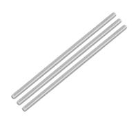QUARKZMAN 3 Piezas de Varilla Roscada Completa, M4 x 110mm, Varilla Roscada Acero Inoxidable 304, Rosca a la Derecha, Pernos de Barra M4-0.7 para Ensamblaje de Muebles y Maquinaria