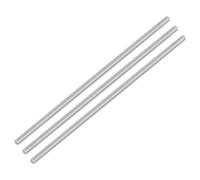 QUARKZMAN 3 Piezas de Varilla Roscada Completa, M4 x 140mm, Varilla Roscada Acero Inoxidable 304, Rosca a la Derecha, Pernos de Barra M4-0.7 para Ensamblaje de Muebles y Maquinaria