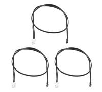 QUARKZMAN 3 Piezas Sonda de Sensor Térmico NTC 10K, Sonda de Sensor de Temperatura Sensible de Epoxi 15.7 Pulgadas Cable de Extensión de Termómetro Digital Sensor