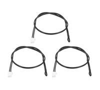 QUARKZMAN 3 Piezas Sonda de Sensor Térmico NTC 10K, Sonda de Sensor de Temperatura Sensible de Epoxi 11.8 Pulgadas Cable de Extensión de Termómetro Digital Sensor