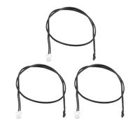 QUARKZMAN 3 Piezas Sonda de Sensor Térmico NTC 15K, Sonda de Sensor de Temperatura Sensible de Epoxy 15.7 Pulgadas Cable de Extensión de Termómetro Digital Sensor