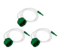 QUARKZMAN 3 Piezas Tubo De Aire 100cc Jeringa Dispensadora De Pegamento Conector Adaptador Repuesto Para Accesorios De Dispensación De Cartuchos De Líquido Pegamento Industrial