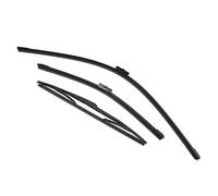 QUARKZMAN 3 uds Coche Delantero Posterior Parabrisas Parabrisas Hojas Juego para Ford Focus MK2