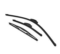 QUARKZMAN 3 uds Delantero Posterior Parabrisas Parabrisas Hojas Juego para Honda Jazz MK2 MK3