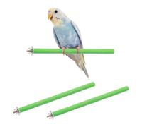 QUARKZMAN 30 1.8 2 Posadero para Aves Palo De Morder Colorizado Posadero De Madera con Superficie Áspera para Loros X Cm (Verde Pcs) Diseñado para Hogares Parques De Animales Tiendas De