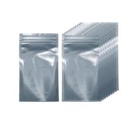 QUARKZMAN 30 Bolsas Antiestáticas 3.1" x 5.9" Doble Capa Anti Estática Reutilizable ESD De Blindaje para GPU Disco Duro HDD SSD Luces LED Gris Oscuro Semitransparente