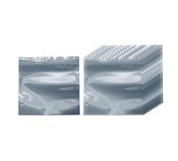 QUARKZMAN 30 Bolsas Antiestáticas 5.9" x 5.9" Doble Capa Anti Estática Reutilizable ESD De Blindaje para GPU Disco Duro HDD SSD Luces LED Color Gris Oscuro Semitransparente