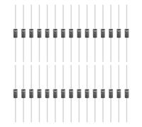 QUARKZMAN 30 Pcs Diodo Rectificador 1N4007, 1A 1000V DO-41 Diodos Electrónicos De Silicio Para Cargador Adaptador De Energía Industrial Fuente De Alimentación Inversor Fuente
