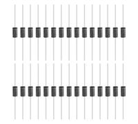 QUARKZMAN 30 Pcs RL205 Diodos Rectificadores, 1.5A 600V DO-15 Diodos De Silicio Electrónicos Para Cargador Adaptador De Energía Industrial Inversor Fuente De Alimentación Conmutada