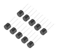 QUARKZMAN 30 Piezas de Fusibles Micro Cilíndricos Montados en DIP para Reparación de PCB y LCD de Partes Electrónicas, 1A 250V, Negro