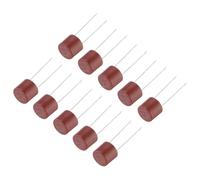 QUARKZMAN 30 Piezas de Fusibles Micro Cilíndricos Montados en DIP para Reparación de PCB y LCD de Partes Electrónicas, 1A 250V, Rojo