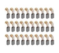 QUARKZMAN 30 Piezas Escobillas De Carbón 16mm x 10mm x 6mm Máquina De Corte | Escobillas Para Amoladora 103#, Pieza De Repuesto Para Motor Eléctrico, Herramienta Rotativa, Cepillos Pulidoras
