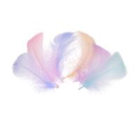 QUARKZMAN 300 Pcs Plumas De Manualidades En Colores Pastel, Plumas De Colores De 2-4 Pulgadas Para Manualidades, Plumas Esponjosas Al Por Mayor Para Manualidades DIY, Suministros