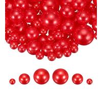 QUARKZMAN 300 Piezas De Perlas Falsas Para Manualidades, 8/14/20mm Perlas Redondas De ABS Sin Agujero Para Relleno De Floreros Fabricación De Joyería Relleno De Floreros Cajas De Maquillaje