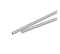 QUARKZMAN 304 Inoxidable Acero Capilar Tubo, OD 4mm x 0.7mm Pared Grosor 250mm Longitud Metal Tubería para Industria Maquinaria, 2uds